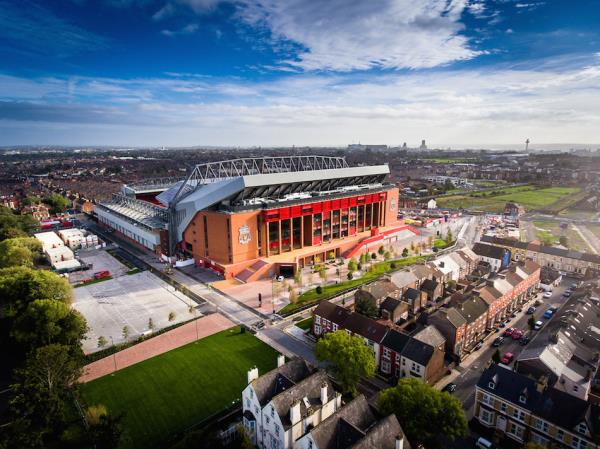 The network installation follows the expansion of Anfield Stadium which is part of a wider regeneration initiative to improve the local area.